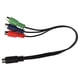 thumbnail image 2 of Cable MINI DIN de 9 pines a 3 RCA Cable adaptador de vídeo RGB MINI DIN de 9 pines macho a 3 RCA hembra de 11,8 pulgadas, 2 of 5