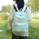 thumbnail image 1 of Bolsa 3 unidades/juego de mochila informal, bonita moda degradada, nailon para mujer, para el trabajo, la escuela, los viajes Ndcxsfigh Para Estrenar, 1 of 6