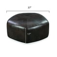 thumbnail image 6 of Poly and Bark Porto Ottoman in Madagascar Cocoa, 6 of 10