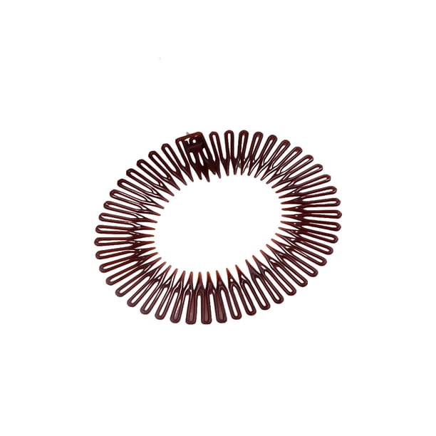 Qarigey U-Part Peluca Peine Clip Pelucas Accesorios Peines Resistente al desgaste Belleza Suministros de moda Accesorio de vestir Negro Cuidado del cabello Café