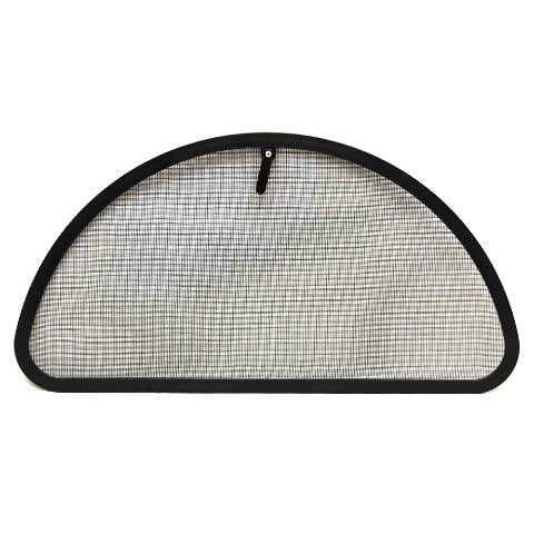 Jim Black 595-20D-SCN-09 20 Inch D Shaped Boat Hatch Screen