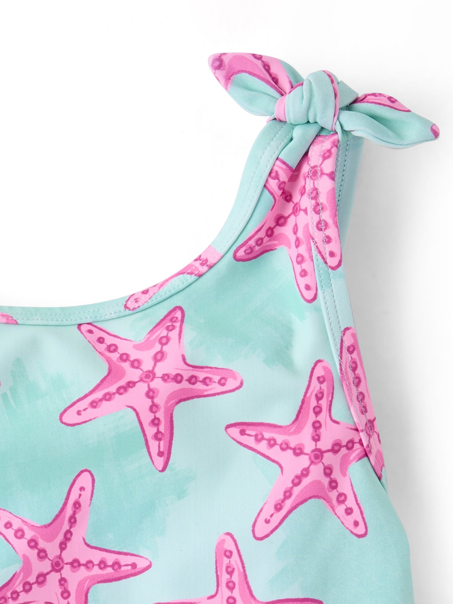 The Children's Place Baby & Toddler Girls Sleeveless Peplum One Piece Swimsuit, Sizes 6M-5T