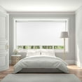 thumbnail image 5 of Biltek Roller Window Shades , Window Blinds , Window Shades for Home , Roller Shades , Window Treatments , Window Blinds Cordless , Door Blinds , White (Blackout), 69"W x 72"H, 5 of 5