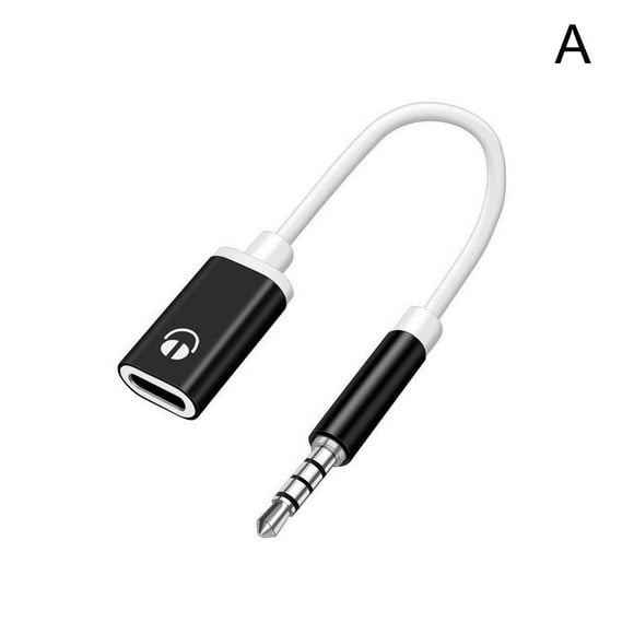 USB 3.1 Type C Male To 3.5mm Headphone Earphone Jack Cable Adapter Female Z0Q8