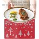 thumbnail image 3 of 12pcs Christmas Placemat, Christmas Doilies, Decorative Doilies, Dining Table Mat, Red Noel Placemat, Rectangular Pvc Placemat, 3 of 5