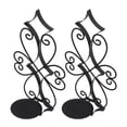 thumbnail image 1 of Iron Wall Candle Sconces, Wall Candle Sconces Holder Set Sturdy  for Dining Room, 1 of 8