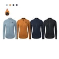 thumbnail image 2 of RISESBIK Ropa de ciclismo de invierno para mujer Maillot de ciclismo de polar térmico con bolsillo con cremallera Chaqueta de ciclismo Softshell a prueba de viento para mujer, 2 of 5
