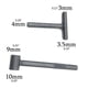 thumbnail image 2 of Universal Motorcycle Engine for Valve Adjustment Tool Square Hexagon Socket for T Spanner for Valve Screw Wrench, 2 of 5