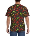 thumbnail image 2 of Naloa Chili2 Men's T-Shirt Sport T-shirt Men's Basic Tee Casual Men's Shirt, Round Neck, Short Sleeves - X-Large, 2 of 5