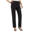 thumbnail image 2 of Adrienne Vittadini Women's Dress Pants Business Office Professional Slacks - Grey - 4 Petite, 2 of 4