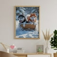 thumbnail image 6 of Diamond Art Kits for Adults, Siberian Huskies Snow Sledding Fun 5D Diamond Painting Kits for Adults Beginners, DIY Full Drill Diamond Painting, Gem Art and Crafts 12x16, 6 of 7