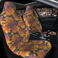 thumbnail image 2 of Uemuo Vintage Abstract Maple Leaf Art Pattern Car Seat Covers for Front Seats Waterproof Seat Covers for Cars, Universal Auto Front Seats Protector Fits for Car-2 PCS, 2 of 6