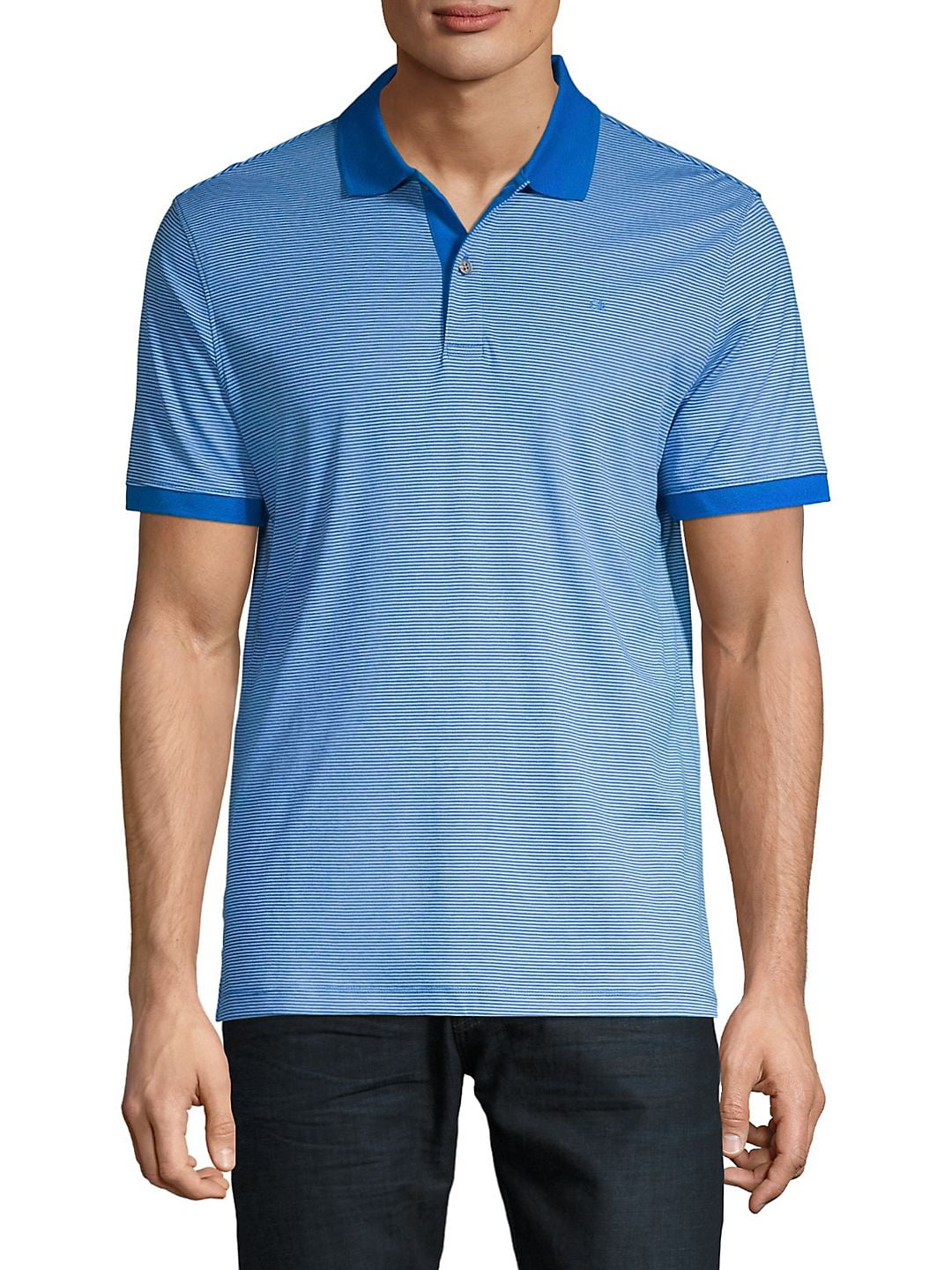 calvin klein liquid polo shirt