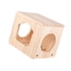thumbnail image 2 of Nido de casa para pájaros, caja de hábitat de madera para pájaros para ventana, exterior, vista al jardín L, 2 of 9