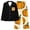 Black#9527, variant on BOOMNY Halloween Women's Pajama Sets Hallowmas 2 Peice Pjs Set for Women Funny Pumpkin Skeleton Graphic Short Sleeve Sleepwear Tops Shorts Cozy Nightwear Loungewear