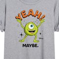 thumbnail image 3 of Monsters Inc. - Mike Yeah Maybe  - Juniors Ideal Flowy Muscle T-Shirt, 3 of 5