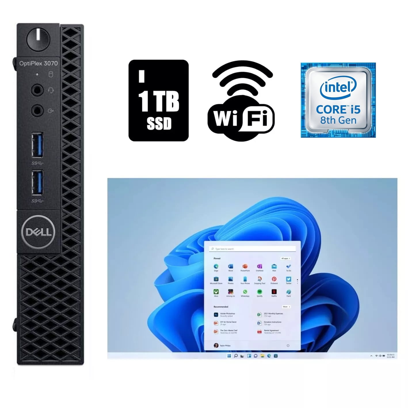 DELL - office付DELL desktop Inspiron3268 Core i5