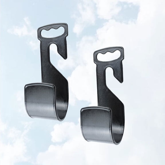 FOMIYES 2-Pack Black Plastic Water Hose Holders for Garden Pipe Storage and Organization Accessories