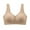Khaki, variant on Seamless Wireless Bras for Women Plus Size High Support Bra Comfort Full Coverage Everyday Bralettes for Big Breast Beige XXXXL