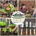 thumbnail image 7 of MTFun Garden Tool Bag 600D Oxford Cloth Heavy Duty Garden Tool Holder Tote Bag Large Capacity Garden Tool Storage Organizer Pouch with Multiple Pockets for Gardening Yard Lawn Work, 7 of 7