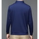 thumbnail image 5 of Camisa de manga larga con botones para hombre - Corte regular informal de negocios - Mezcla de poliéster y algodón, tallas M-XXXXL, 5 of 8