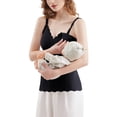 thumbnail image 2 of Jamicy Maternity Tank Tops with Built In Bra for Breastfeeding Adjustable Straps V Neck Comfortable Breathable Camisoles Cami Tanks, 2 of 9