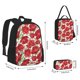 thumbnail image 2 of Balery Rose Flowers Mochila Escolar 3 en 1 para Niños - Mochila Resistente con Lonchera Térmica y Estuche - Mochila Escolar para Niños y Niñas, 2 of 7