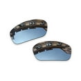 thumbnail image 2 of Vonxyz Chrome MirrorCoat Polarized Lenses Replacement for Oakley Straightlink OO9331 Sunglass, 2 of 5