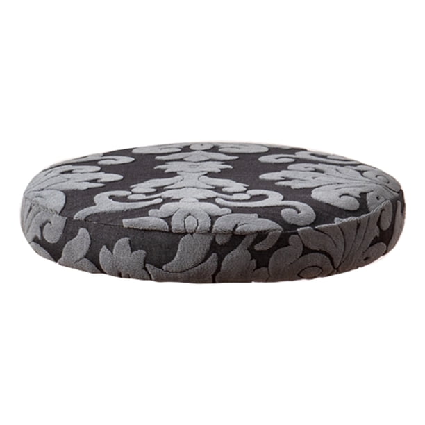 Taburete redondo Sunnimix funda poliéster y cojín elástico 30-38 cm