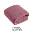 thumbnail image 3 of Fleece Bath Towel - Ultra Absorbent & Quick-Drying, Soft Plush Fabric, Home & Shower Use, Oversized Bath Sheet, Purple, JKODE, 3 of 7