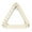 Ivory white, variant on Ette Tete TipiToo Balance beam Mini set, 3 beams untreated (natural), 23in each