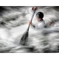 thumbnail image 2 of Ignac, Dusan 18x15 Black Ornate Wood Framed with Double Matting Museum Art Print Titled - Wild Water, 2 of 4