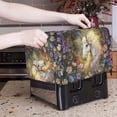 thumbnail image 5 of TSOVTHRID Vintage White Horse Garden Print 4 Slice Toaster Polyester Covers Heat-Resistant Kitchen Small Appliance Dust Cover Fingerprint Protection Kitchen Machine Protector, 5 of 8