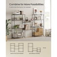 thumbnail image 5 of SONGMICS Storage Shelf, Metal Wire Shelving Unit, Adjustable Shelves, 5 Tier, 11.8 x 35.4 x 63 Inches, Ink Black, 5 of 5