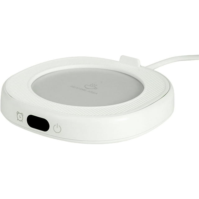 Mug Warmer, Coffee Warmer for Desk with Timer & 3 Temperature Control, Candle Warmer Plate with Auto Shut Off, Smart Cup Warmer for Coffee, Milk, Tea, Cocoa, Water