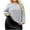 Gray, variant on Oversized Ribbed Knit Shirts for Women Loose Fit Long Sleeve Pullover Shirt Round Neck Business Casual Blouses Trendy Spring Tops Gray XXL