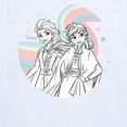 thumbnail image 3 of Frozen 2 - Anna Elsa Rainbow - Toddler And Youth Short Sleeve Graphic T-Shirt, 3 of 5