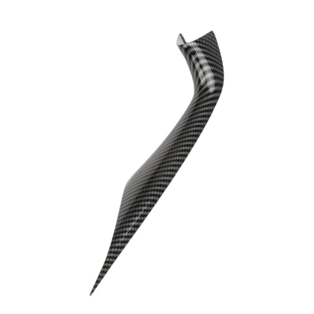 Miulika Car Door Panel Handle Cover Simple Installation for 5Series G38 Left Carbon Left Carbon Fiber
