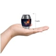 thumbnail image 3 of Humming Bird Small Cremation Urns For Adult Male, Keepsake Urn For Mom Ashes, Flowers Funeral Urns For Adult Male, Black Little Urn For Male Ashes, 3 Inch, 3 of 6