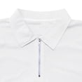 thumbnail image 6 of Maqroz Mens 2 Piece Outfits Quarter Zip Short Sleeve Shirt and Pants Business Formal Wedding Office Wear Lightweight Professional Elegant Ceremony Outfit, 6 of 9