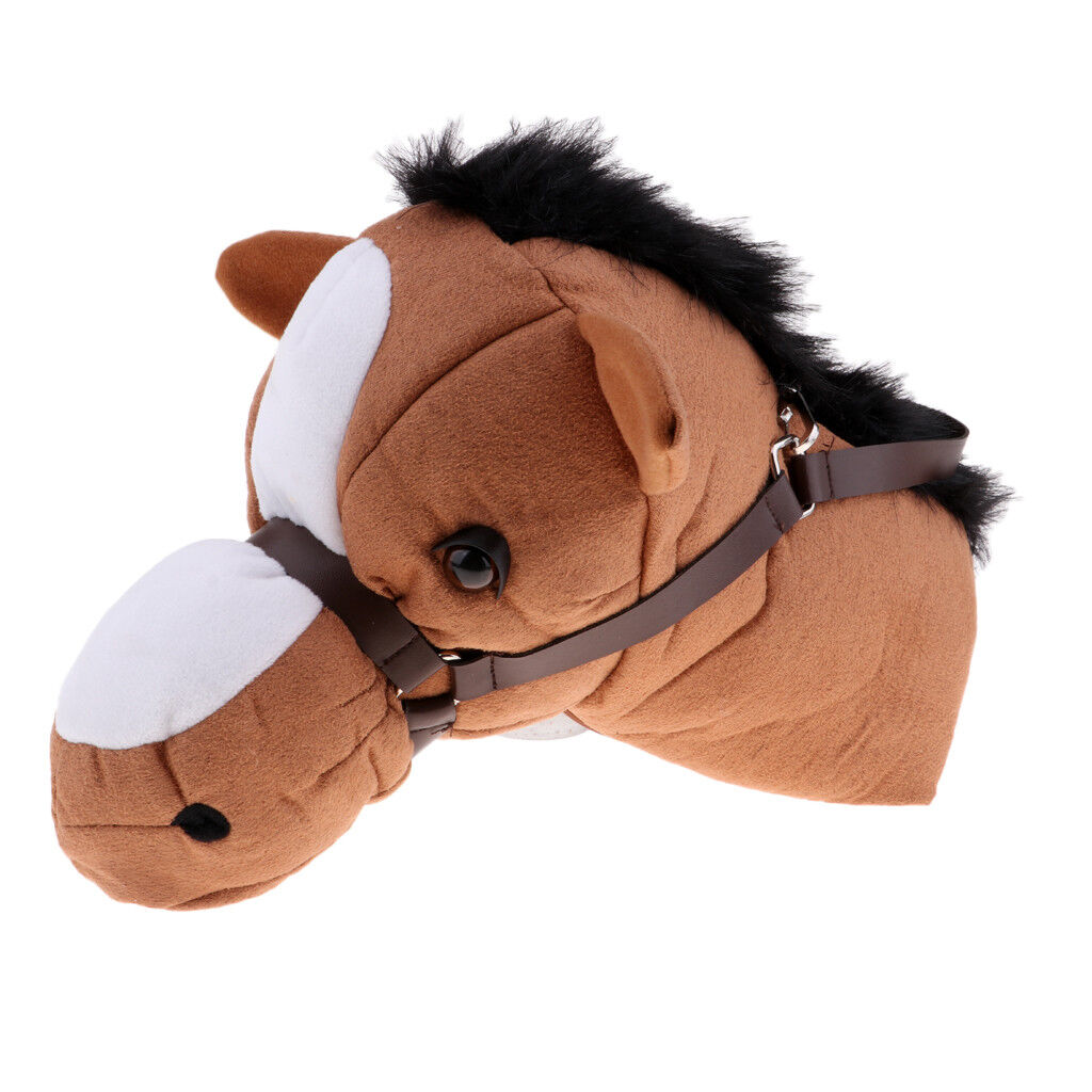 Novelty Horse Head Animal Zipper Golf Club Wood Driver Head Cover
