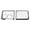 Black, variant on YAHHU Protective Hard Shell Back Cover Cell Phone Case for Huawei P50 Pocket, Scratch-Resistant Electroplated PC Finish, Ultra-Slim Lightweight Foldable Phone Cover Design, Black