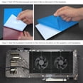 thumbnail image 2 of Backplane Set GPU Radiador para RTX 3090 (Laird 700 0.5mm Thermal Pad), 2 of 7