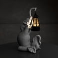 thumbnail image 2 of 10 Inch Elephant Garden Statue, Outdoor Decor, Unique Housewarming Gift, 2 of 6