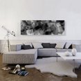 thumbnail image 2 of ARTCANVAS Black Gray White Squares Modern Canvas Art Print - Size: 60" x 20" (1.50" Deep), 2 of 9