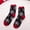 Black, variant on NMMUED Christmas Slipper Socks Christmas Socks for Adults Fluffy Socks Women Womens Christmas Socks Fleece Lined Socks Xmas Gifts for Women Winter Socks Black One Size