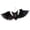B, variant on Halloween Bat Hanging Ornament, Creepy Gothic Style Dangling Figurine Desktop Decor, Spooky Hanging Bat Decoration for Home Party, Haunted House, Seasonal Display, Wall Ceiling Window Accent