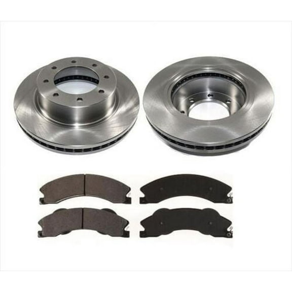 Front Brake Rotors and Pads Fits 2012-2021 Nissan NV1500 NV2500 NV3500 3pc Kit