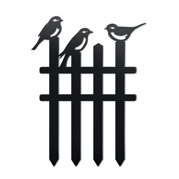 1pc Iron Garden Stakes for Outdoor Garden Decoration Bird 350x260x1.2mm