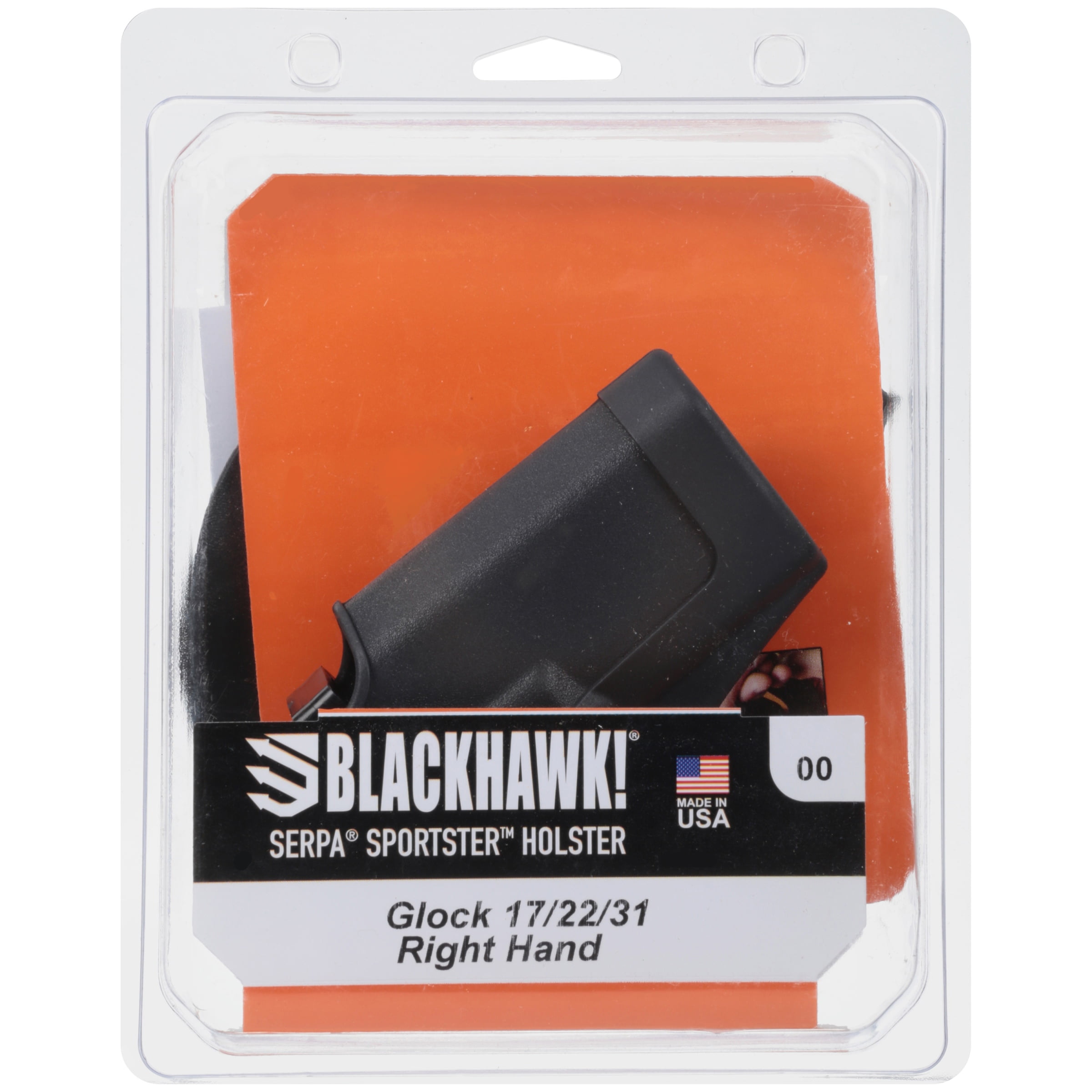 Blackhawk! Serpa Sportster Right Hand Holster, Designed for Glock Pistols